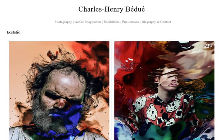 Charles-Henry Bédué, Fotógrafo de Arte Contemporânea